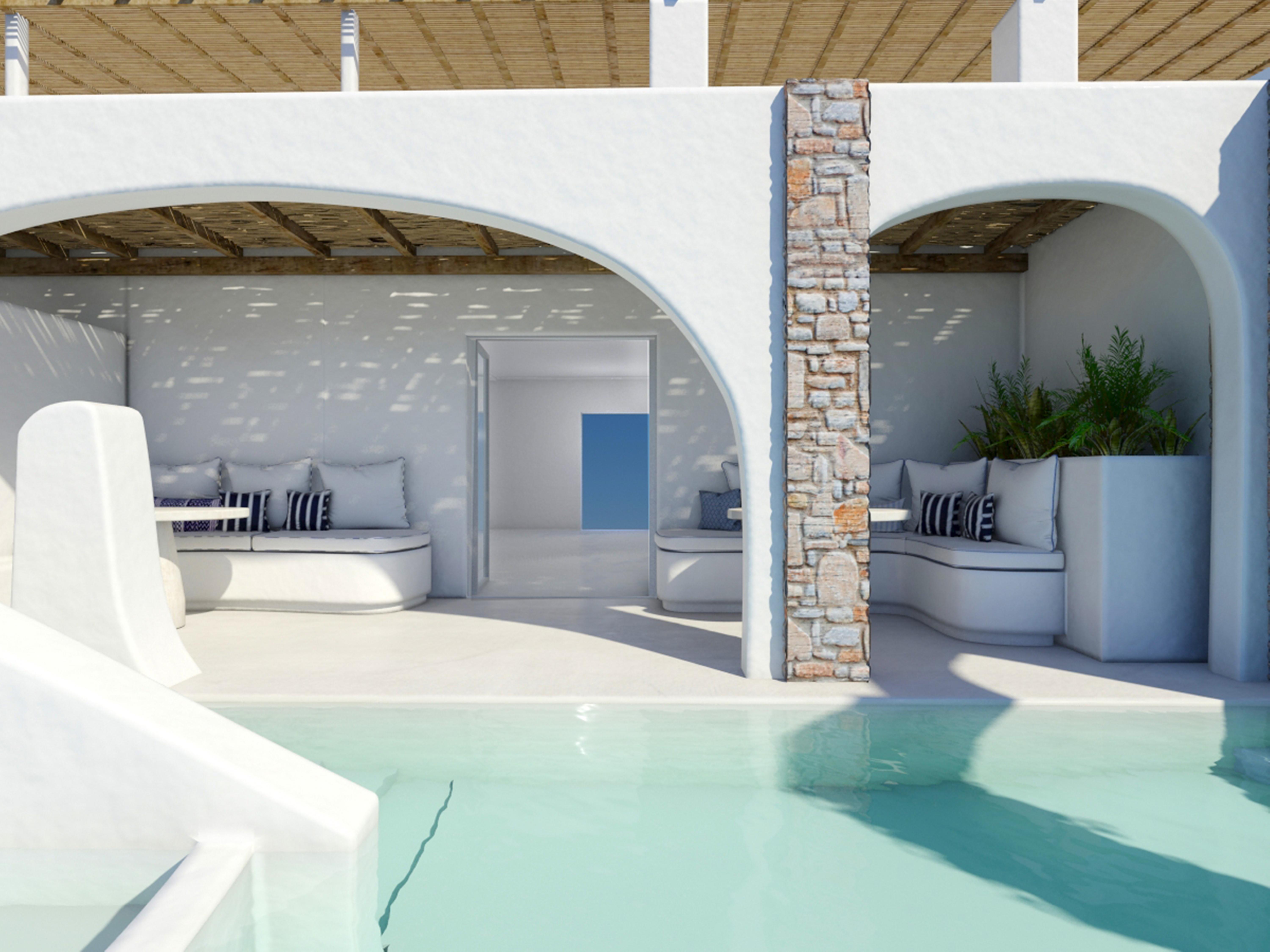 Aloni Hotel & Suites Piso Livadi Zewnętrze zdjęcie
